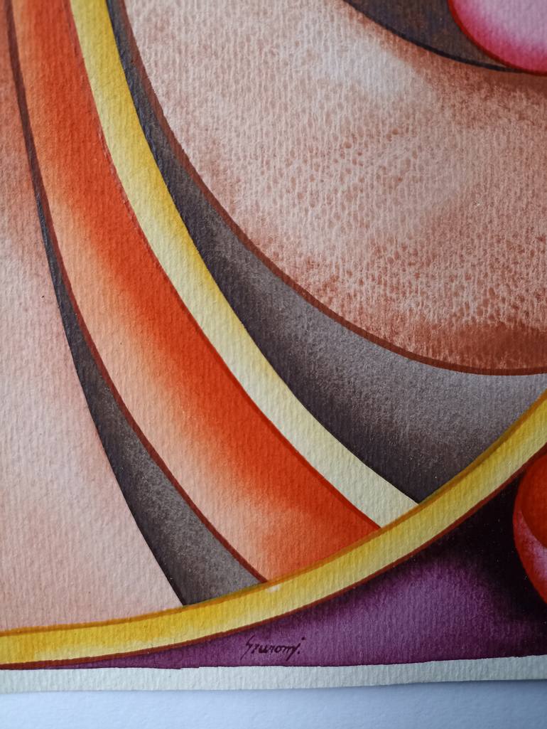 Original Abstract Painting by Brenda Szuromi
