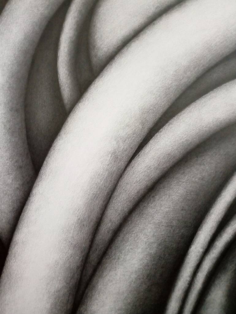 Original Abstract Drawing by Brenda Daniela