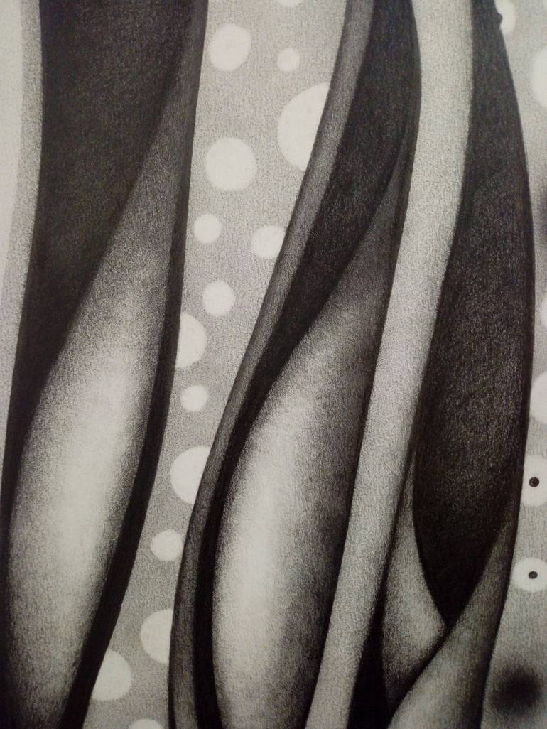 Original Abstract Drawing by Brenda Szuromi