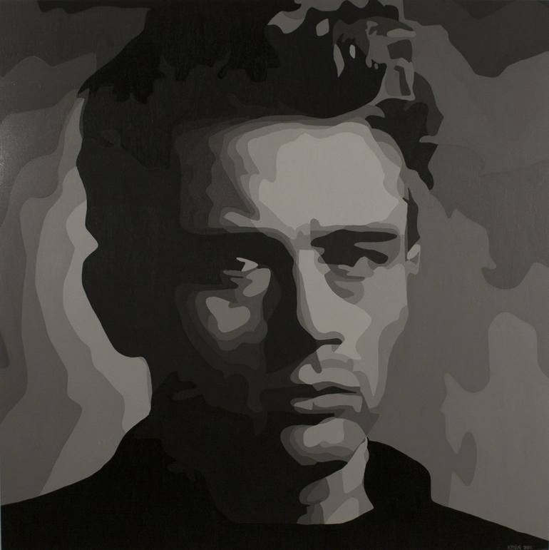 James Painting by Kevin Bate | Saatchi Art