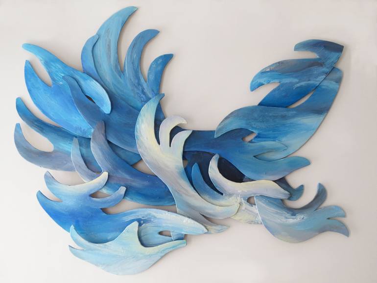 Original Abstract Nature Sculpture by Sachie Hayashi