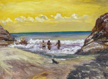 Original Seascape Paintings by Edward Ofosu