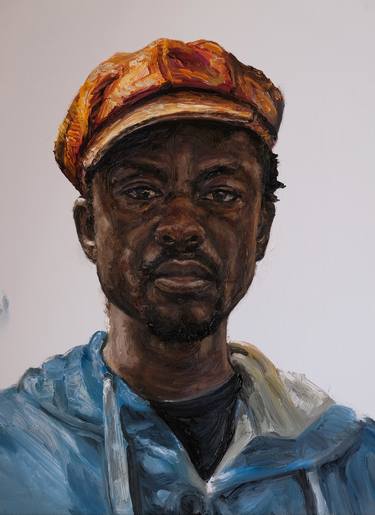 Print of Portrait Paintings by Edward Ofosu