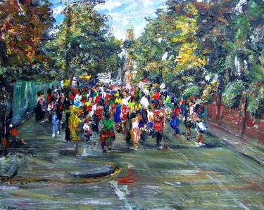 Original World Culture Paintings by Edward Ofosu