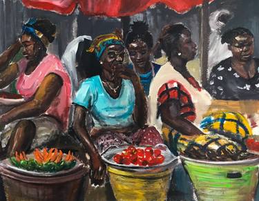 Original Expressionism Business Paintings by Edward Ofosu