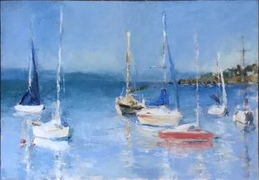 Original Boat Paintings by Urban Hedin