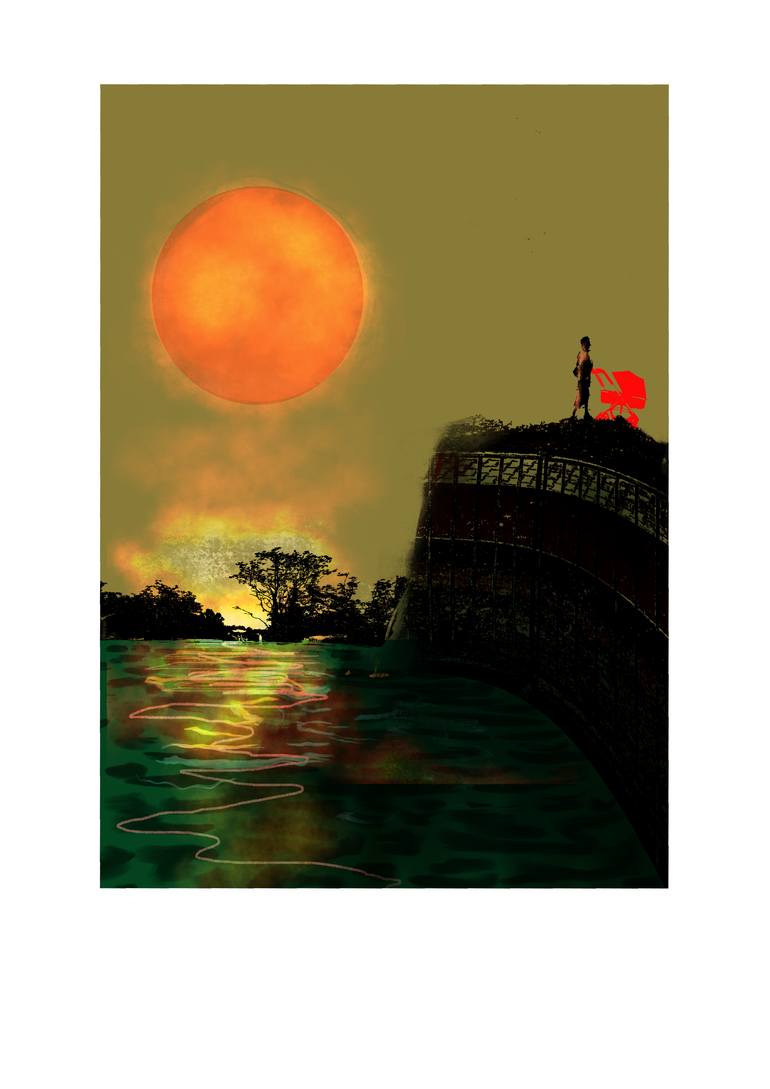 Original Figurative People Digital by Urban Hedin