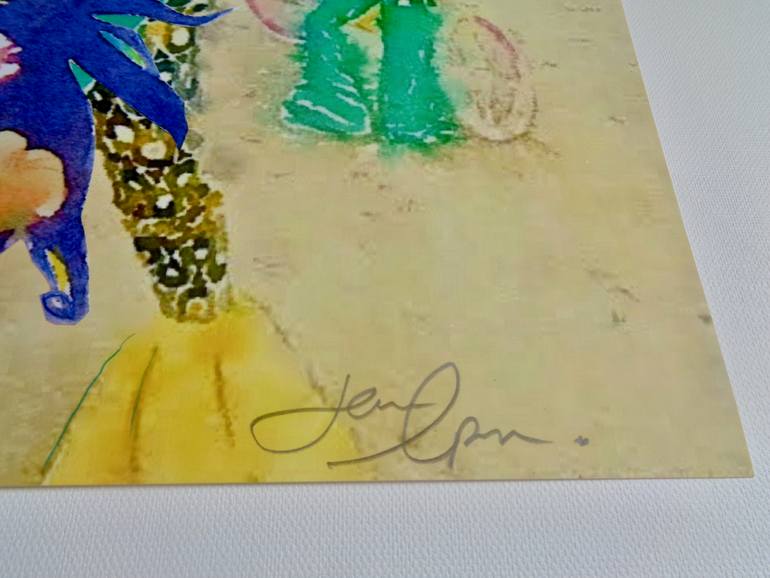 Original Figurative People Collage by Jane Appleton