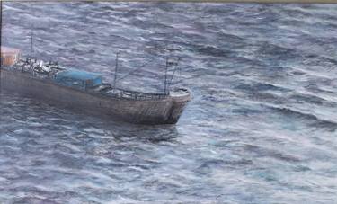 Original Boat Paintings by Clona Kinski