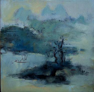 Print of Expressionism Landscape Paintings by Ming Yuan