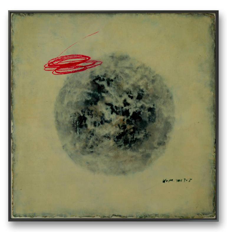 Original Abstract Expressionism Abstract Painting by Ming Yuan