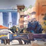 Collection Ink and Watercolor artworks