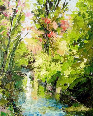 Print of Impressionism Landscape Paintings by Chen Xi