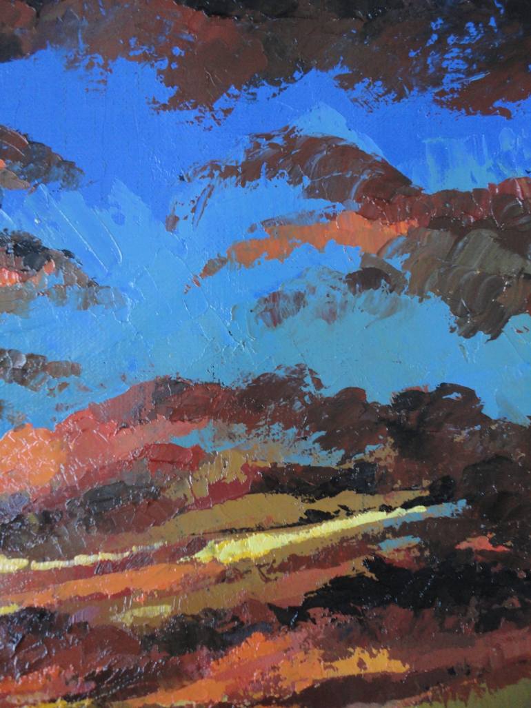 Original Impressionism Landscape Painting by Chen Xi