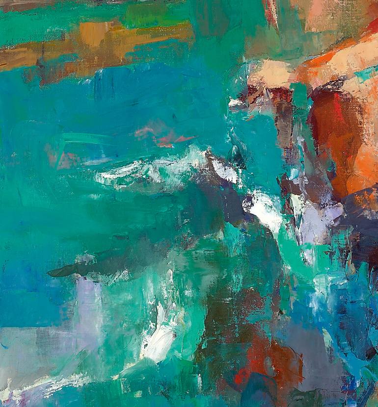 Original Figurative People Painting by Hanna Doukhan