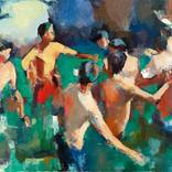 Large Bathers by Hanna Doukhan