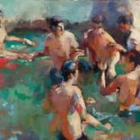 Small Bathers by Hanna Doukhan