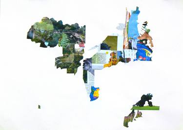 Original Conceptual Abstract Collage by Giulia Gallo