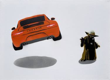 YODA SUNSET ORANGE PORSCHE thumb