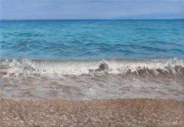 Print of Realism Seascape Paintings by Dejan Trajkovic