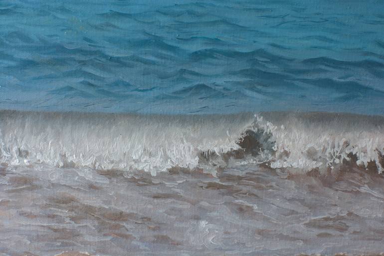 Original Impressionism Seascape Painting by Dejan Trajkovic