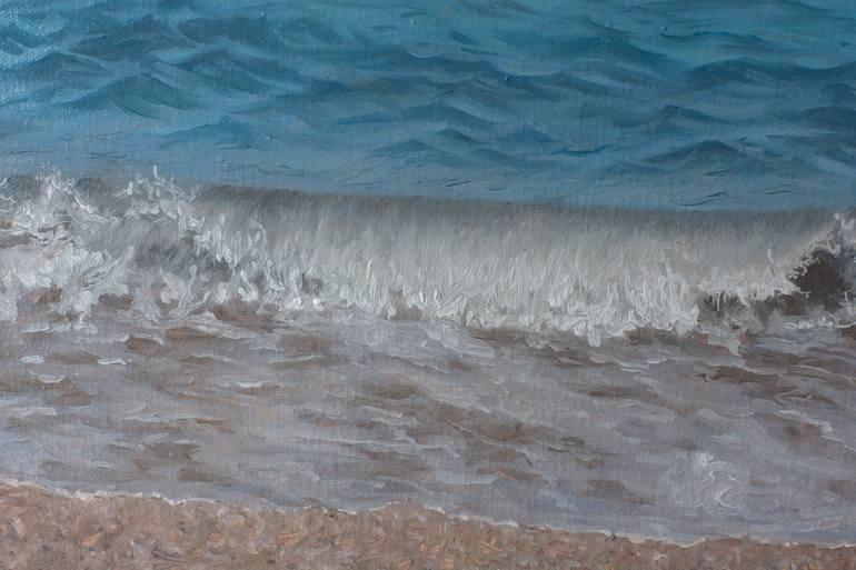 Original Impressionism Seascape Painting by Dejan Trajkovic