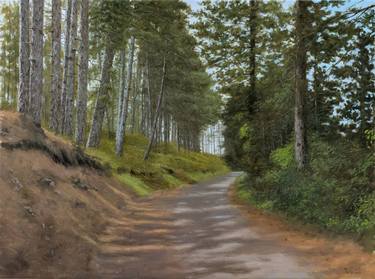 Print of Realism Landscape Paintings by Dejan Trajkovic