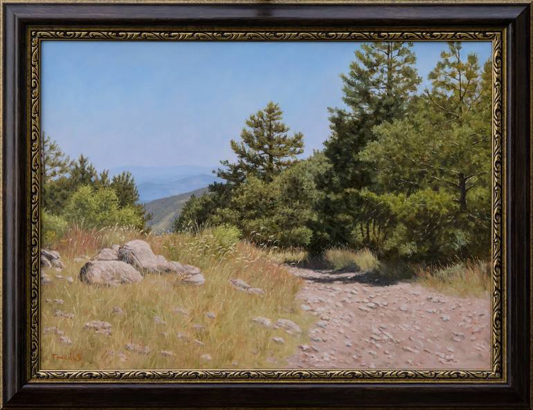 Original Realism Landscape Painting by Dejan Trajkovic