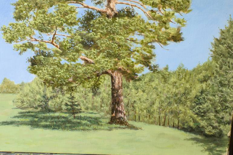 Original Impressionism Landscape Painting by Dejan Trajkovic