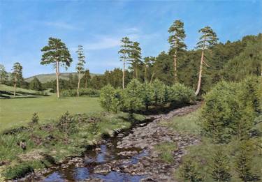 Original Realism Landscape Paintings by Dejan Trajkovic