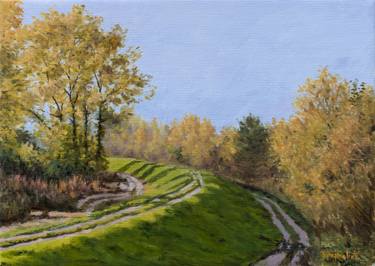 Original Realism Landscape Painting by Dejan Trajkovic