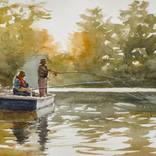 Fishermen by Dejan Trajkovic