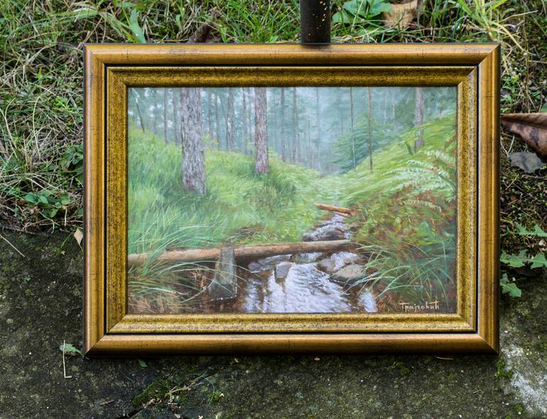 Original Realism Landscape Painting by Dejan Trajkovic