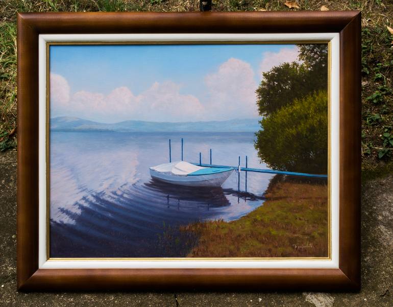 Original Realism Landscape Painting by Dejan Trajkovic