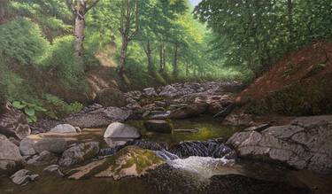 Original Realism Landscape Paintings by Dejan Trajkovic