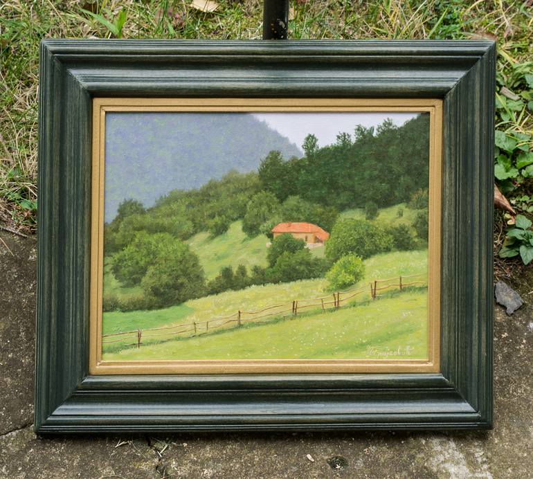 Original Realism Landscape Painting by Dejan Trajkovic