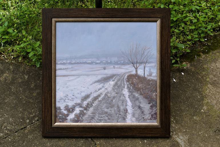 Original Realism Landscape Painting by Dejan Trajkovic