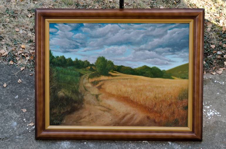 Original Realism Landscape Painting by Dejan Trajkovic