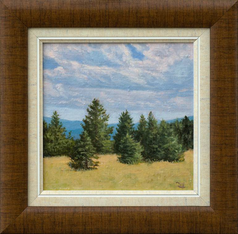 Original Realism Landscape Painting by Dejan Trajkovic