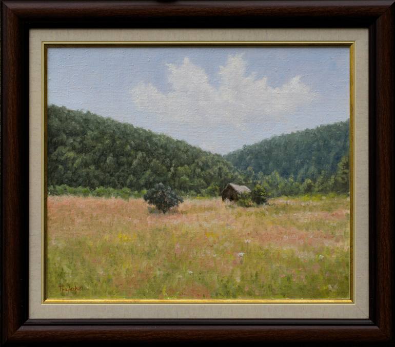 Original Impressionism Landscape Painting by Dejan Trajkovic