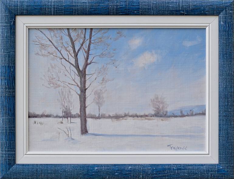 Original Realism Landscape Painting by Dejan Trajkovic