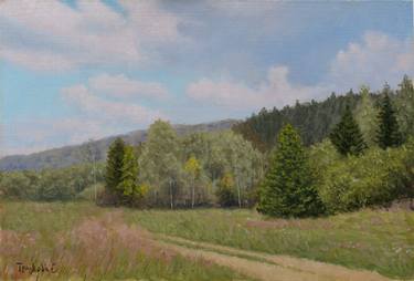 Original Realism Landscape Paintings by Dejan Trajkovic