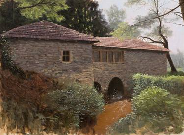 Original Rural life Paintings by Dejan Trajkovic