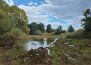 Original Realism Landscape Paintings by Dejan Trajkovic