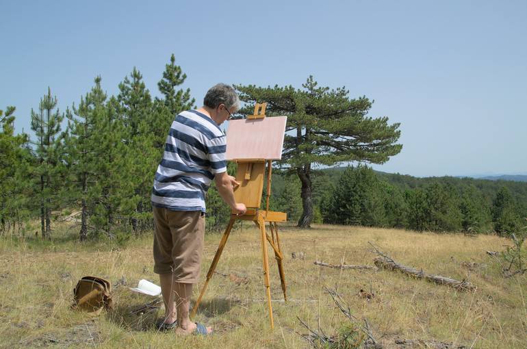 Original Landscape Painting by Dejan Trajkovic