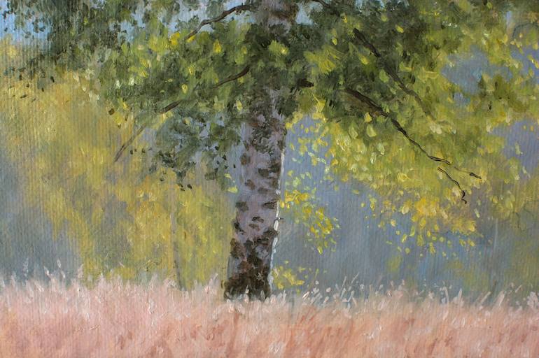 Original Impressionism Landscape Painting by Dejan Trajkovic