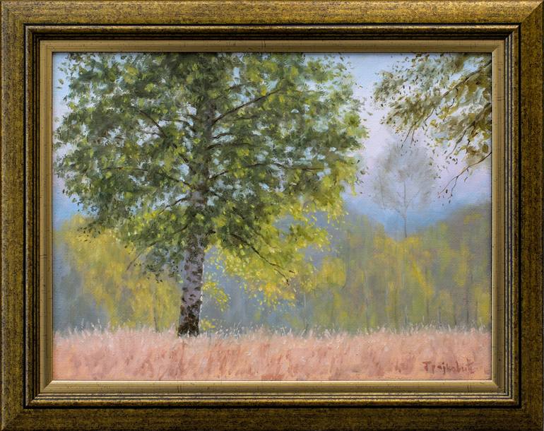 Original Impressionism Landscape Painting by Dejan Trajkovic