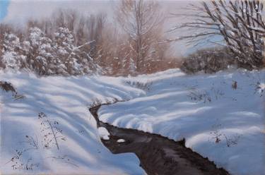 Original Realism Landscape Paintings by Dejan Trajkovic