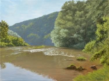 Original Realism Landscape Paintings by Dejan Trajkovic