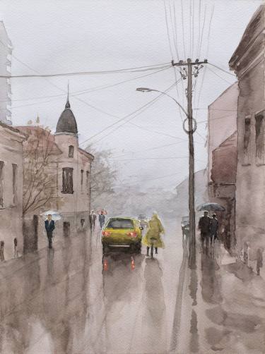 Original Impressionism Cities Paintings by Dejan Trajkovic